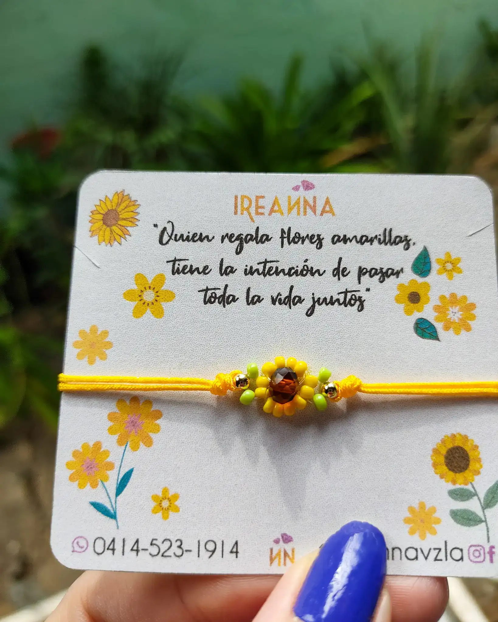 Hilitos de girasol 🌻 4