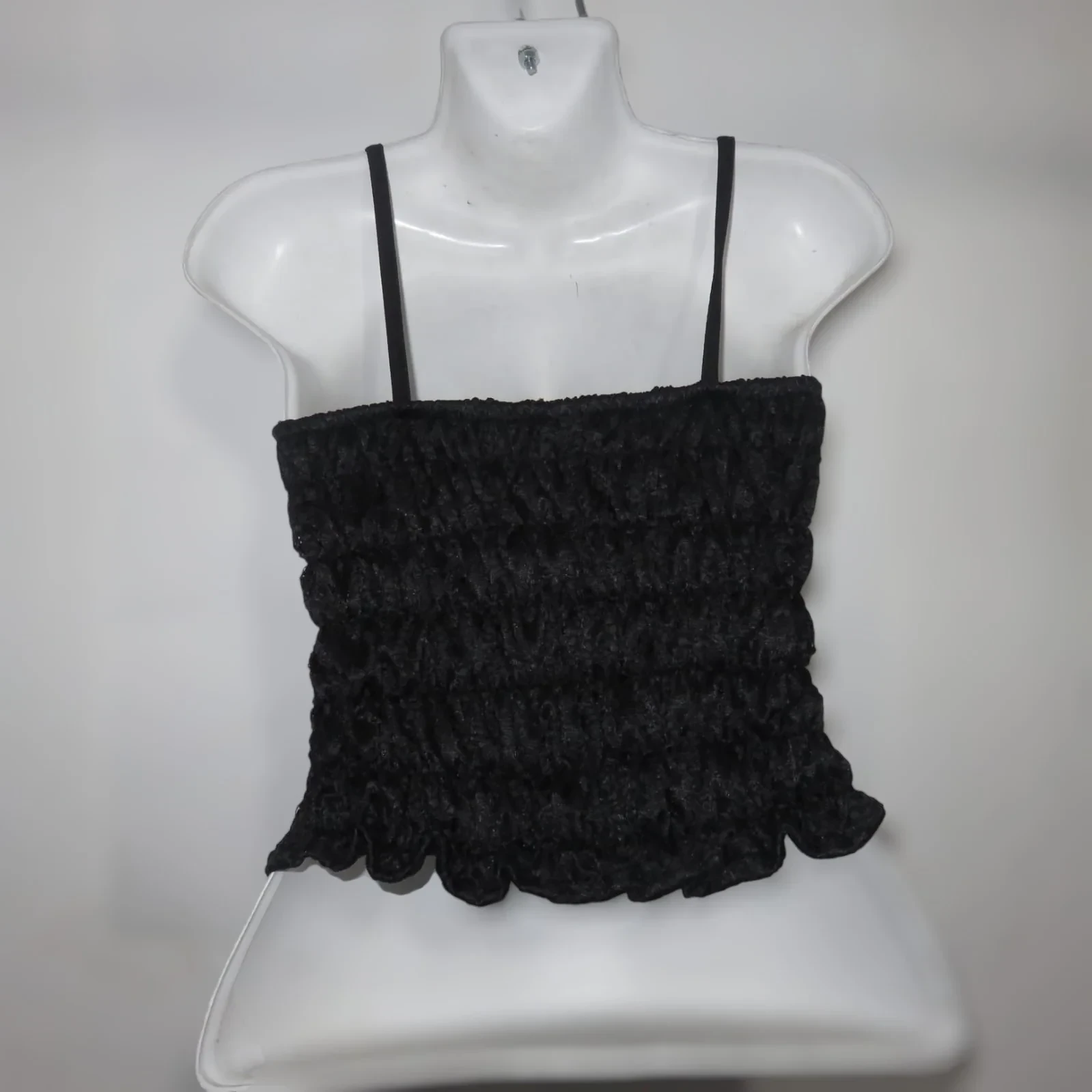 Corset negro de encaje   2