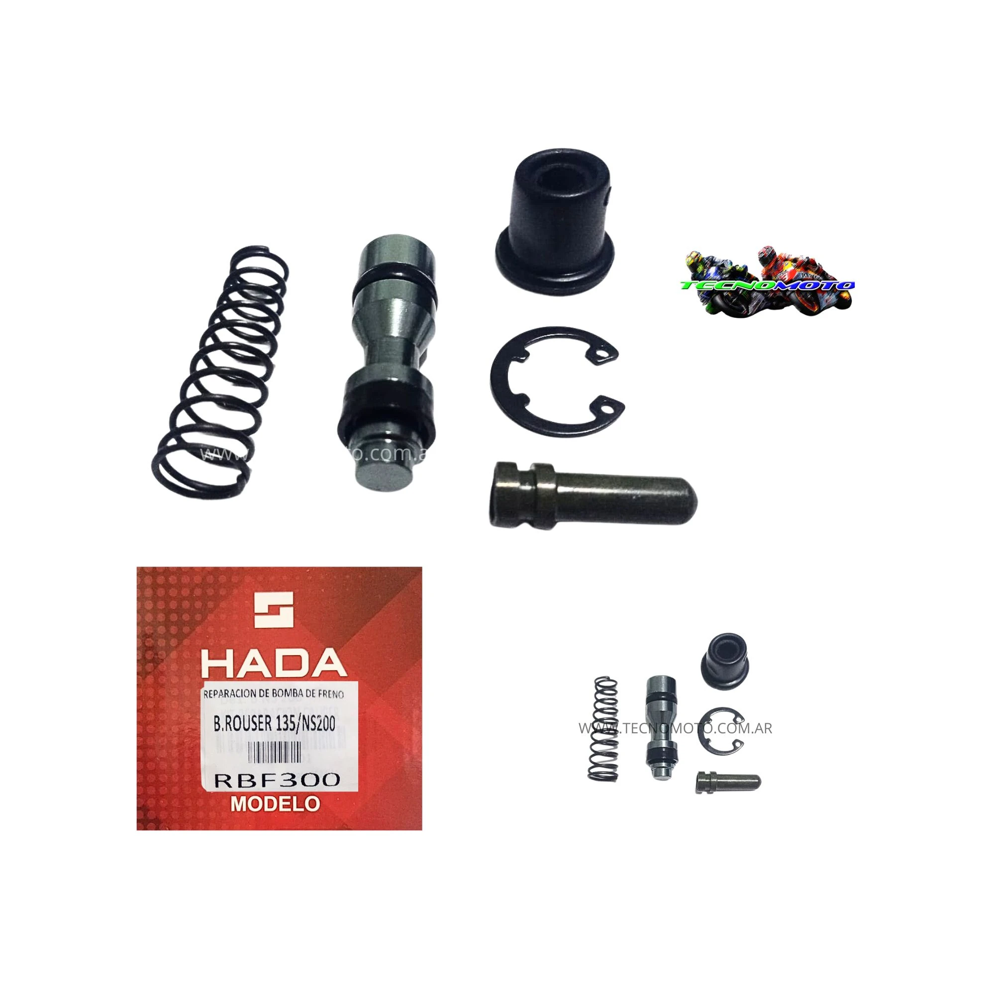 REPARACION BOMBA FRENO BAJAJ 200 NS -DEL.-49713