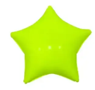 Globo estrella fluo 18 pulgadas  4