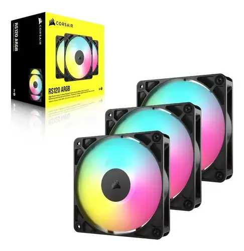 CORSAIR PWM 120mm RS120 ARGB PACK 3 3