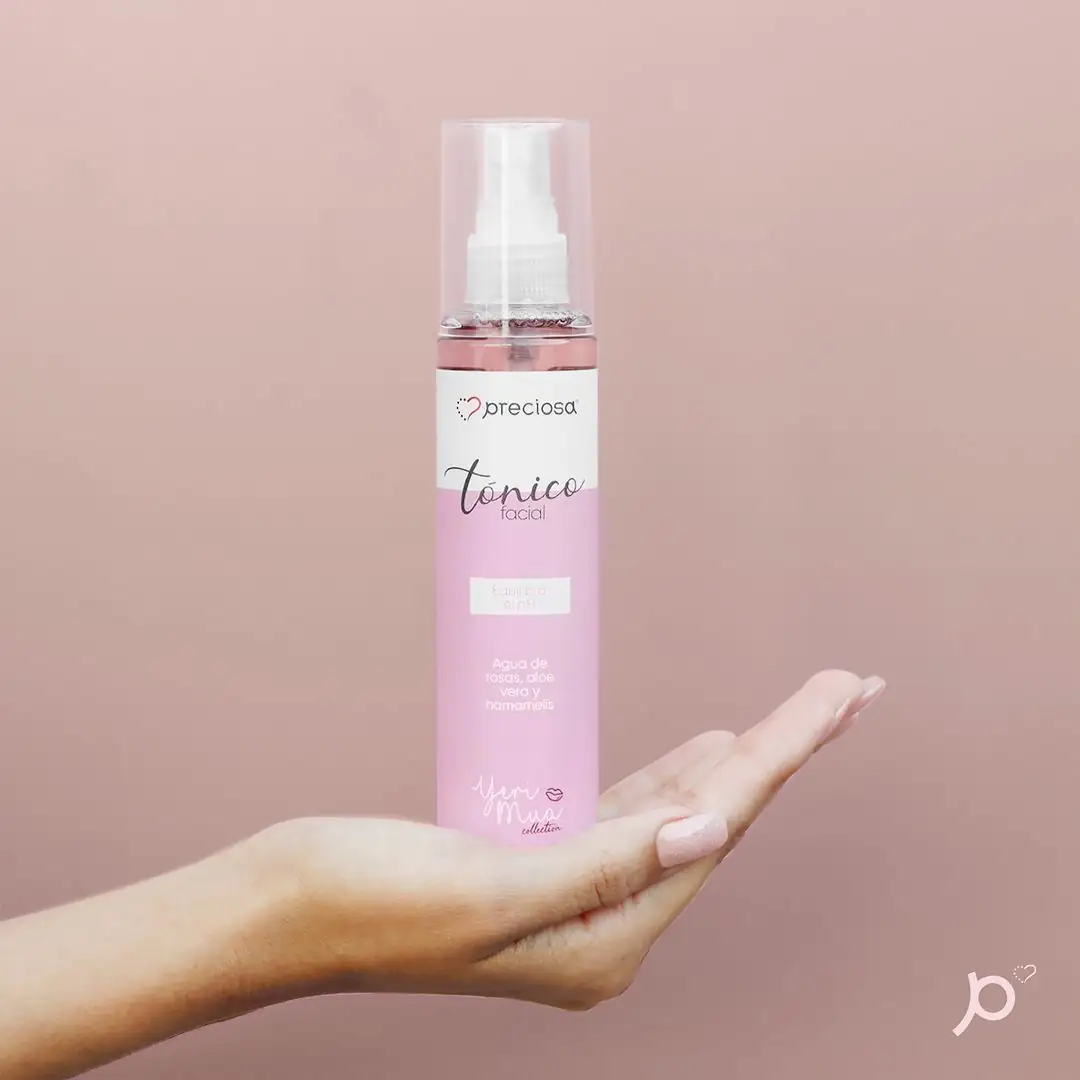 Tonico Facial refrescante con agua de rosas - Preciosa 2