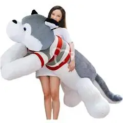 Peluche de un husky