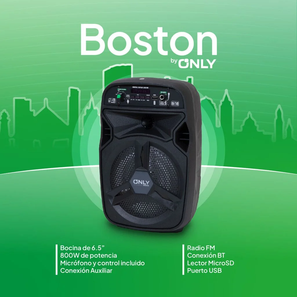 Parlante Only Boston bocina de 6.6