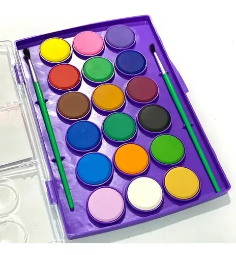 Acuarelas smarty estuche con 18 pastillas 2