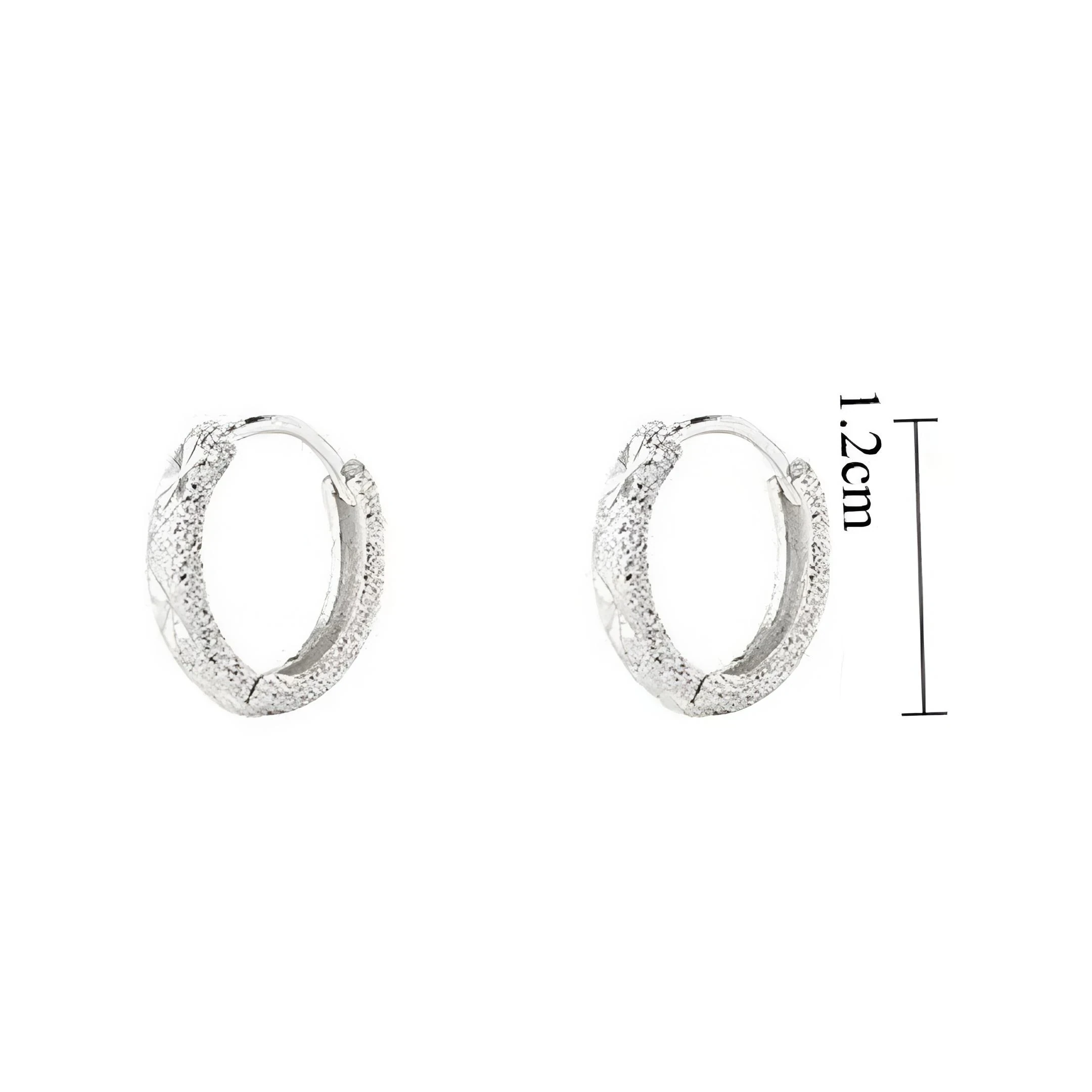 ARETES PLATA PARA NIÑAS 3