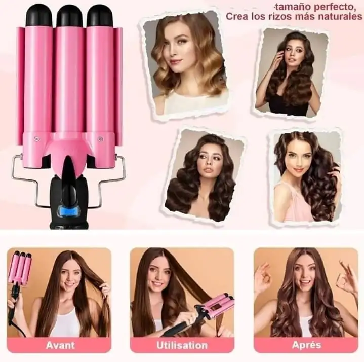 Waflera de cabello