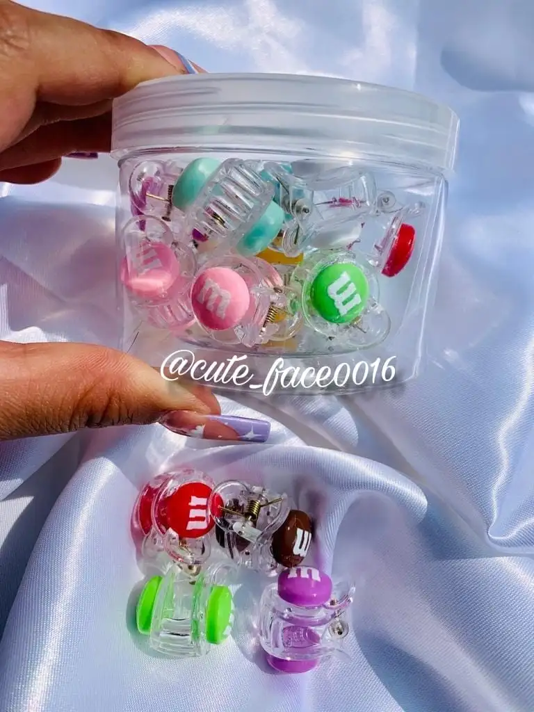 Tarro de Mini Pinzas Kawaii  4
