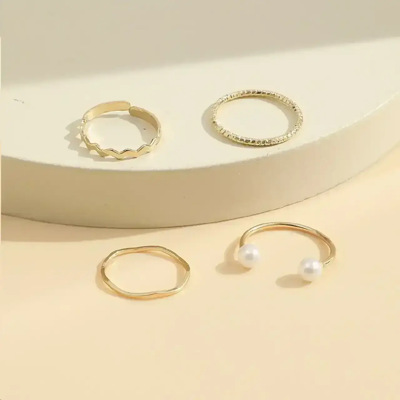 Set x4 Anillos Lucena REF: D31 2