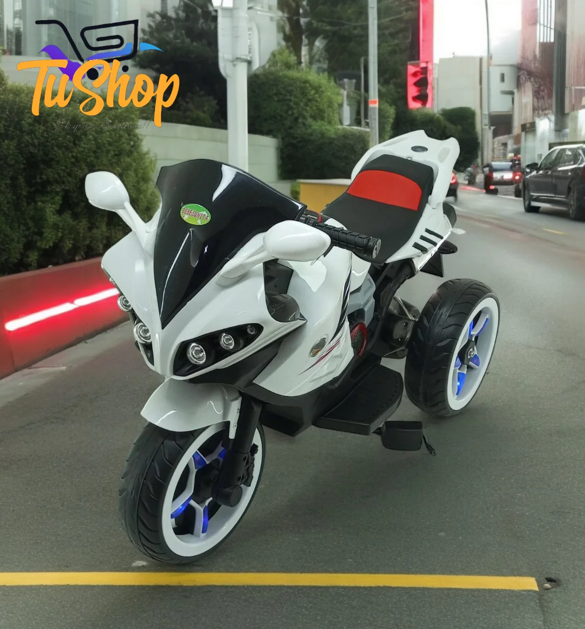 Moto Ninja 3 Llantas Doble Motor  3