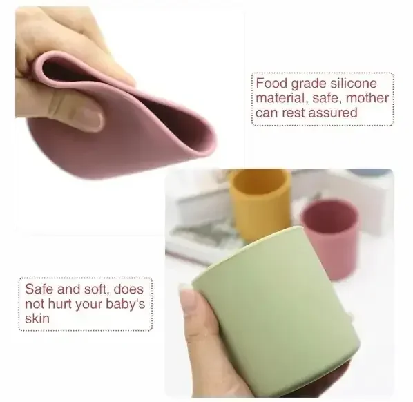 Vaso de silicona abierto 2