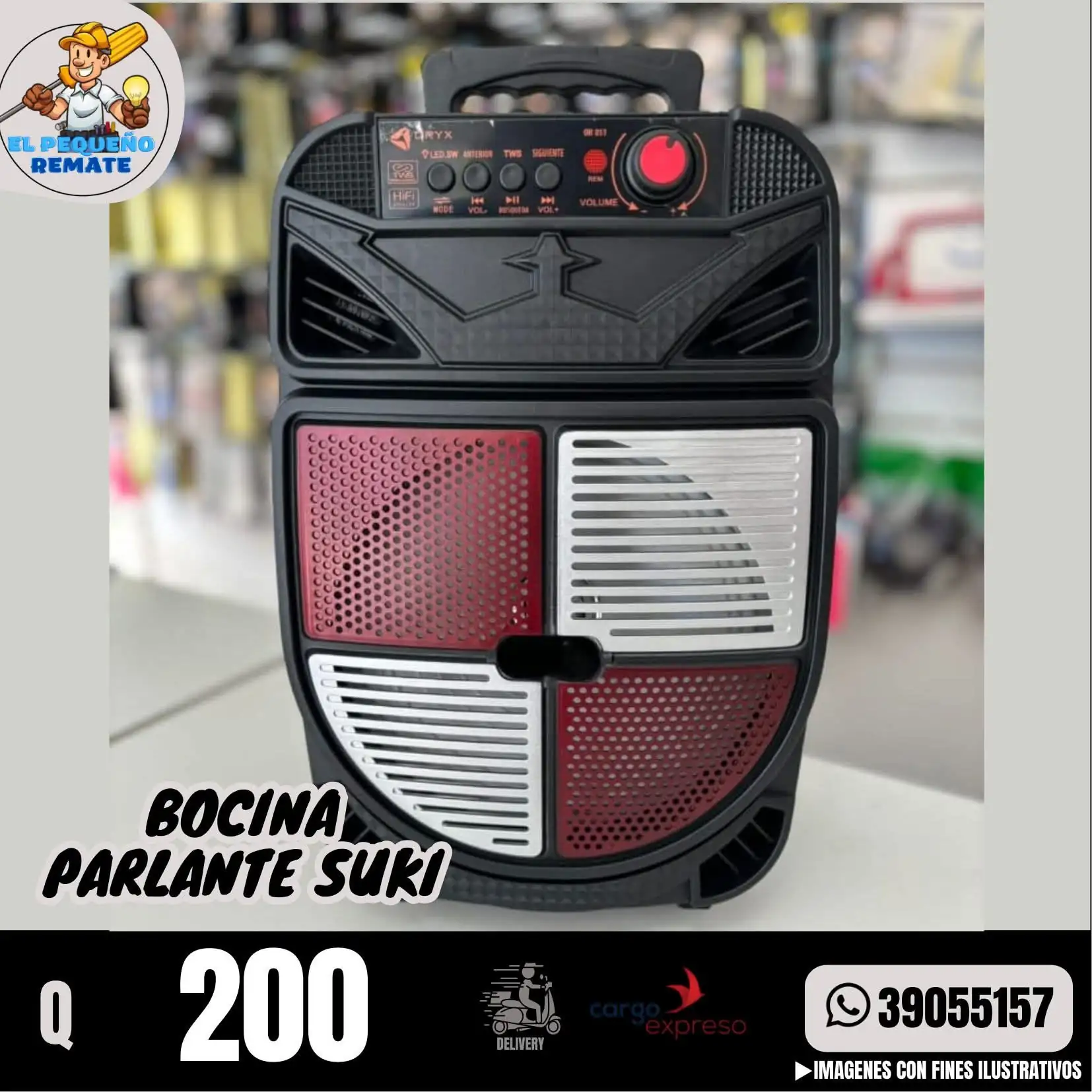 BOCINA PARLANTE SUKI 3