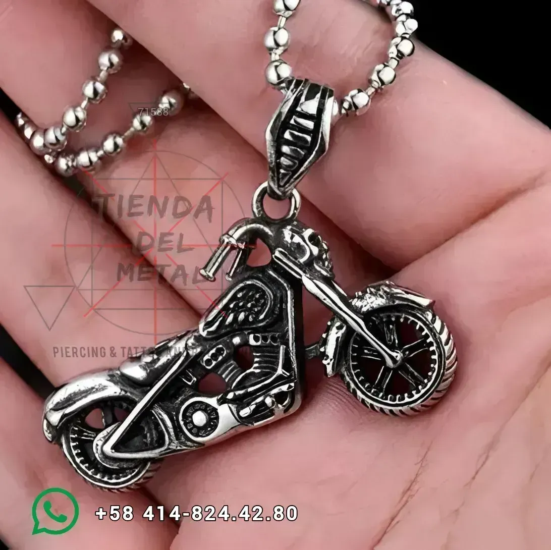 Dark Skule Motorcycle - Acero Inoxidable
