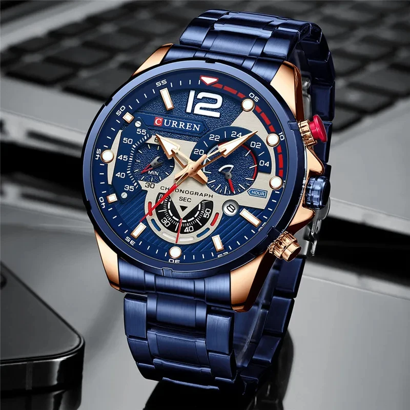 Reloj Curren 8395 deportivo para hombre 4