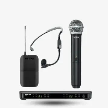 Shure - Sistema combinado inalámbrico BLX con PG58 y PGA31 - con caja 