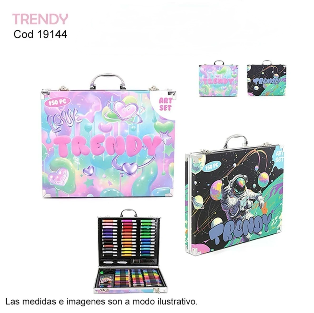SET DE ARTE TRENDY