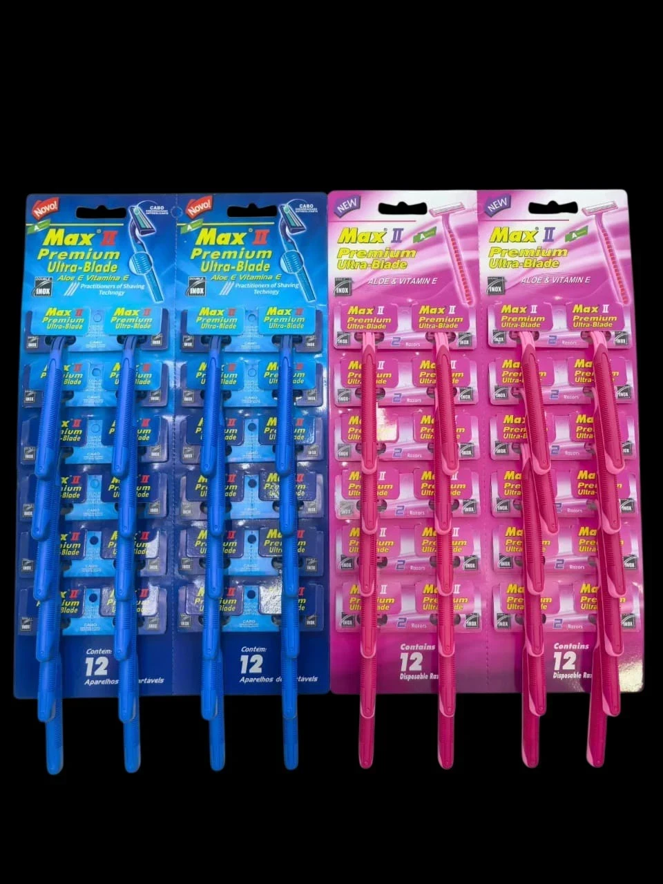 Gillette Max doble Hoja Pack de 12 unidades 