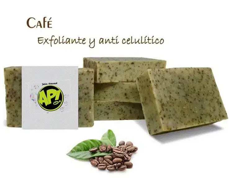 Jabón cafe