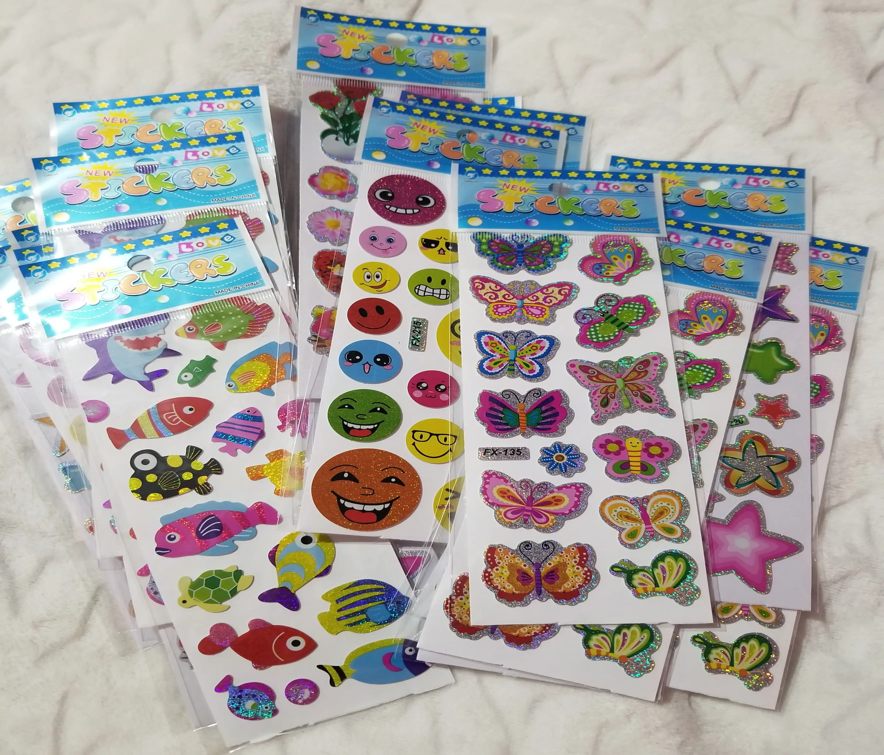 Stickers 3d tiras