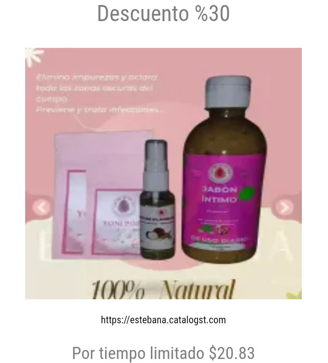 Descuento %30