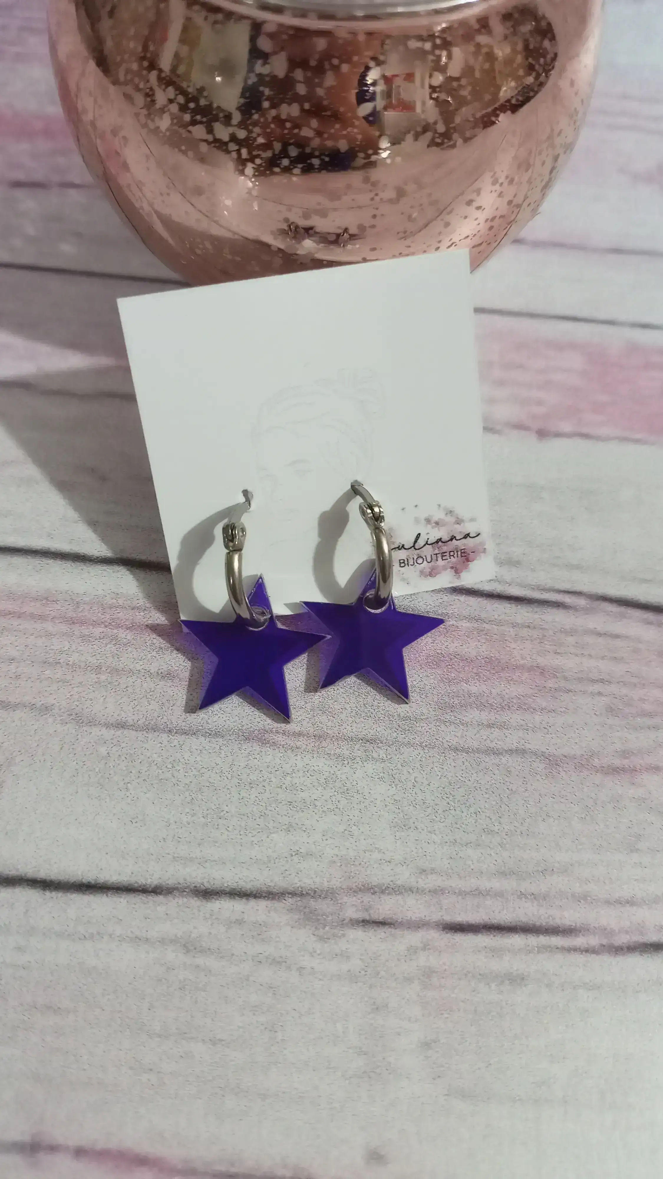 ARGOLLITAS CON ESTRELLAS VIOLETA ⭐ 2
