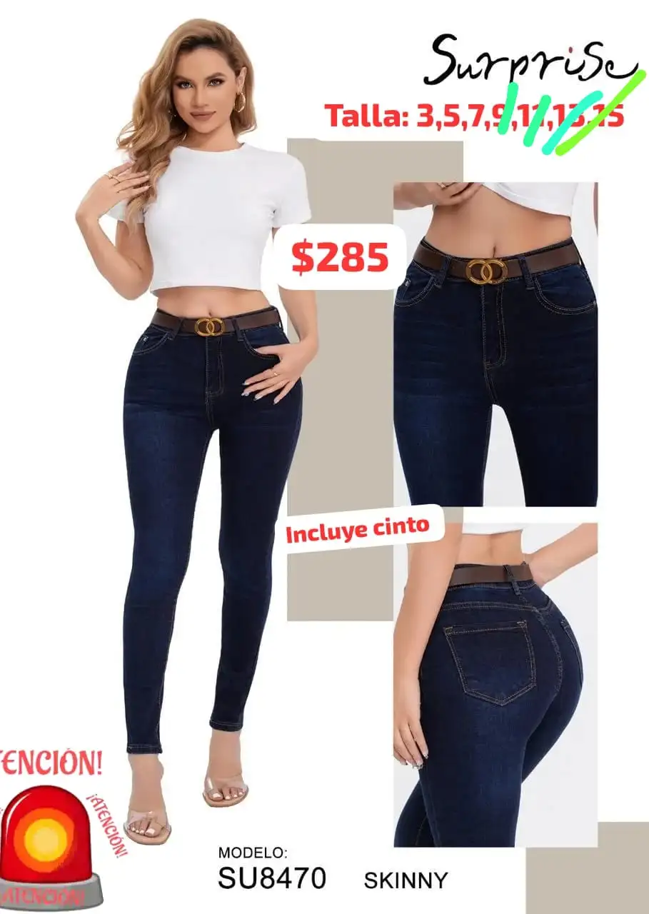 Jeans cinto #3, #5,#7