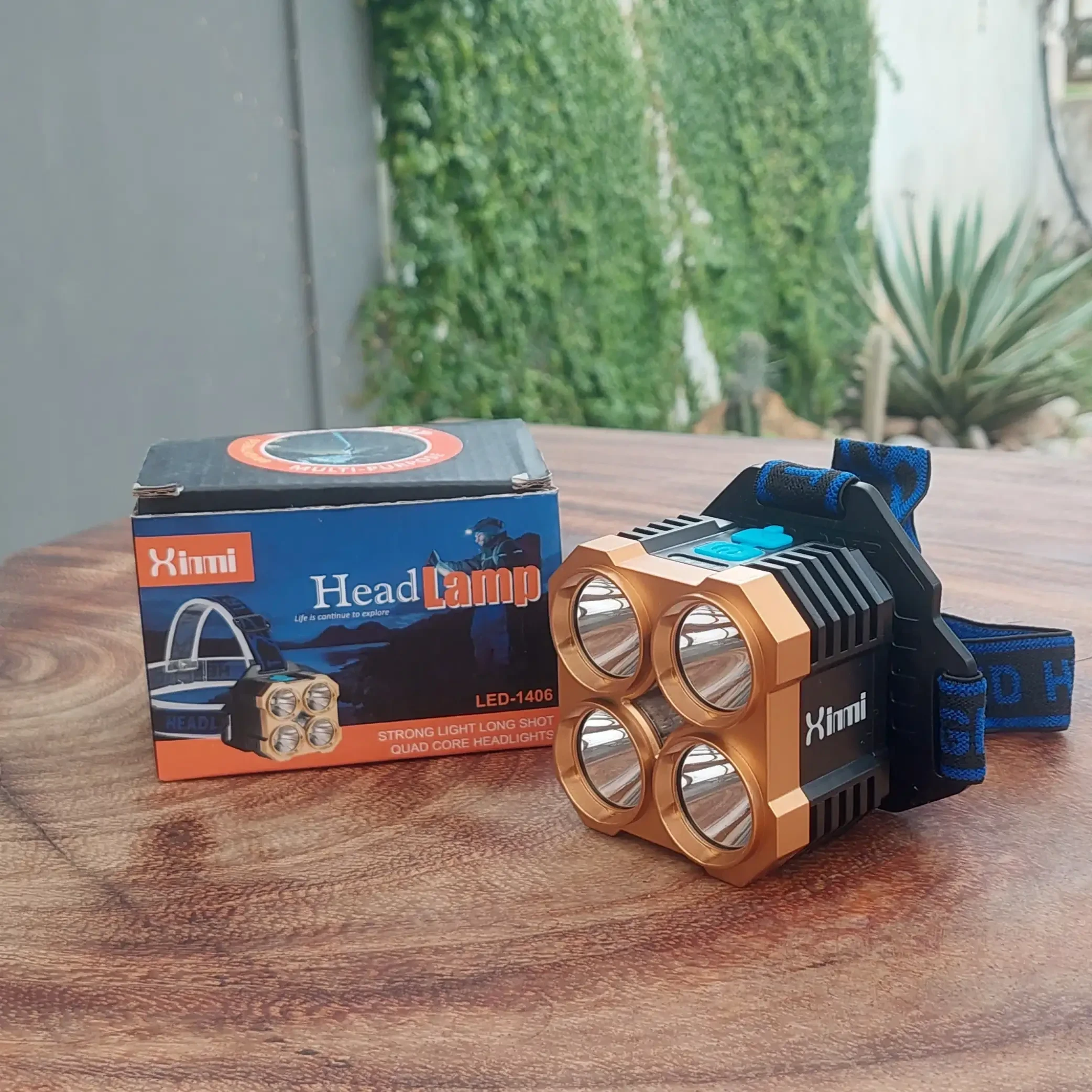 Lampara de cabeza Xinmi Led-1406 Recargable
