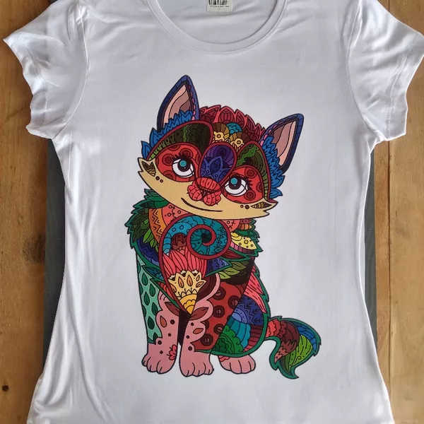 Camiseta sublimada para dama