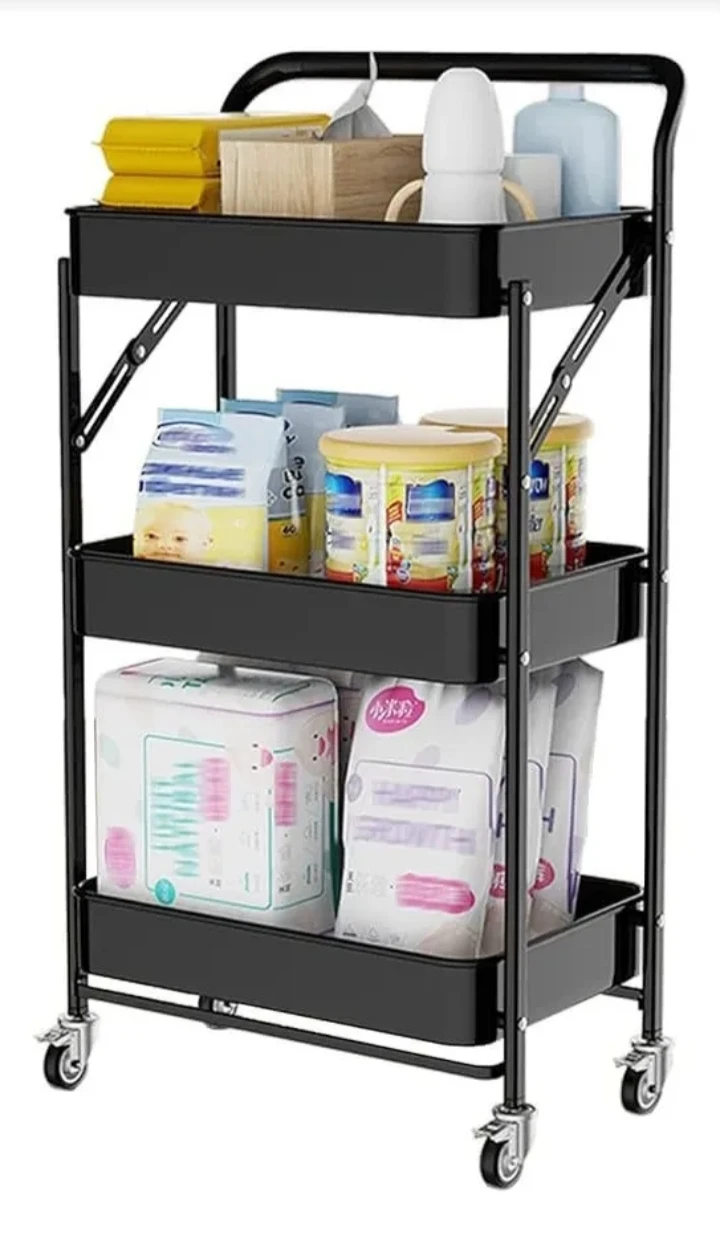 CARRO ORGANIZADOR PLEGABLE DE METAL  4