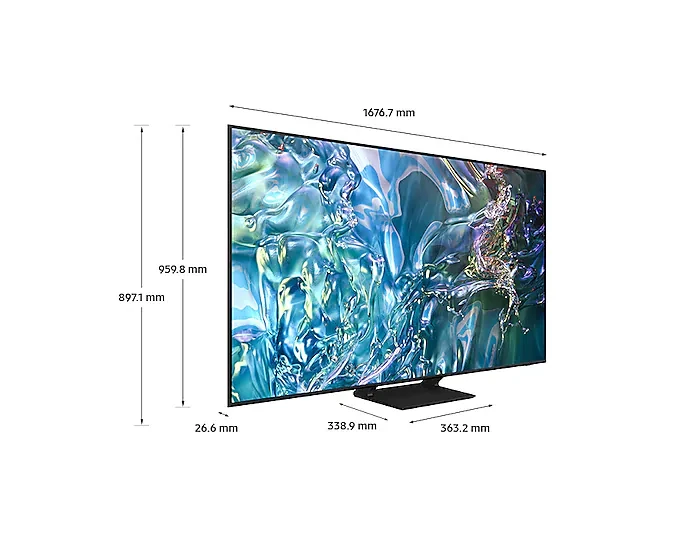 SMART TV SAMSUNG 75"QLED 4K Q65D 2