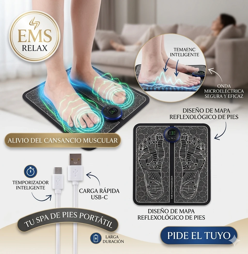 ✨✨✨✨TAPETE MASAJEADOR DE PIES 👣👣🦶🏻🦶🏻🦶🏻🦶🏻 2