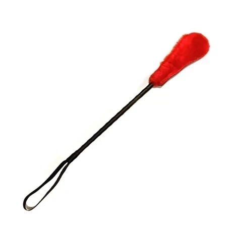 Fusta Azotadora Peluche Rojo