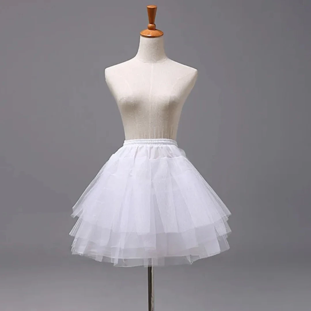 CRENOLINA CORTA PARA VESTIDO 