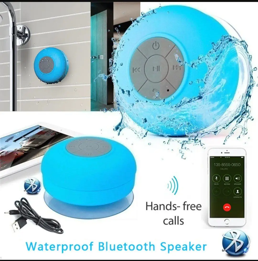 Mini Parlante Bluetooth Para Ducha 2