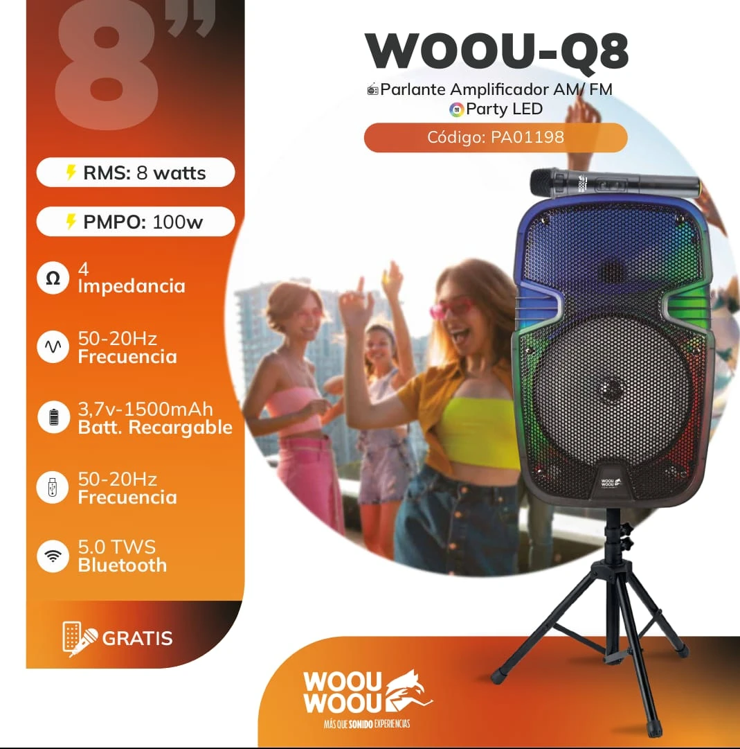 Parlante Woou WOOU-10A