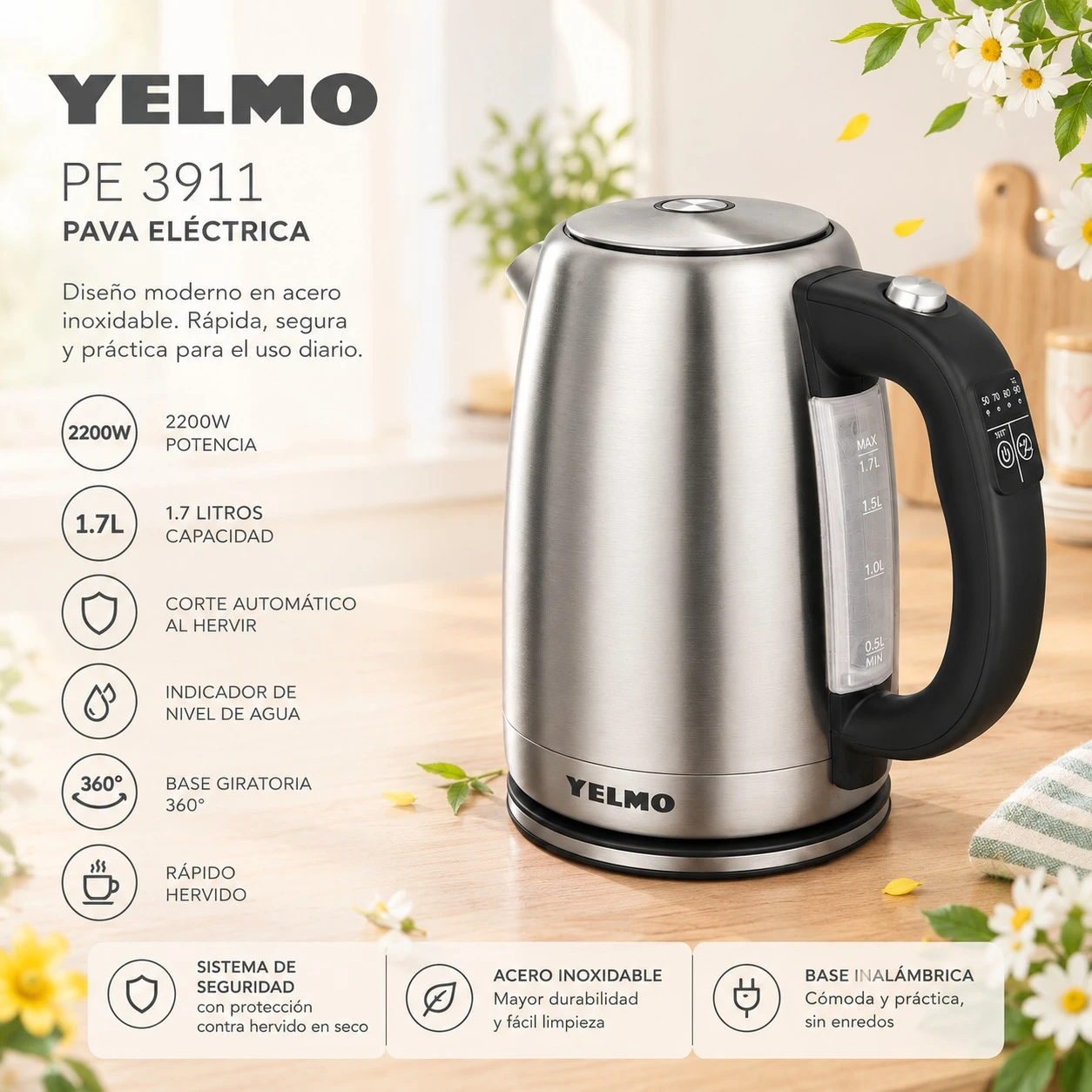 PAVA ELECTRICA YELMO PE3911