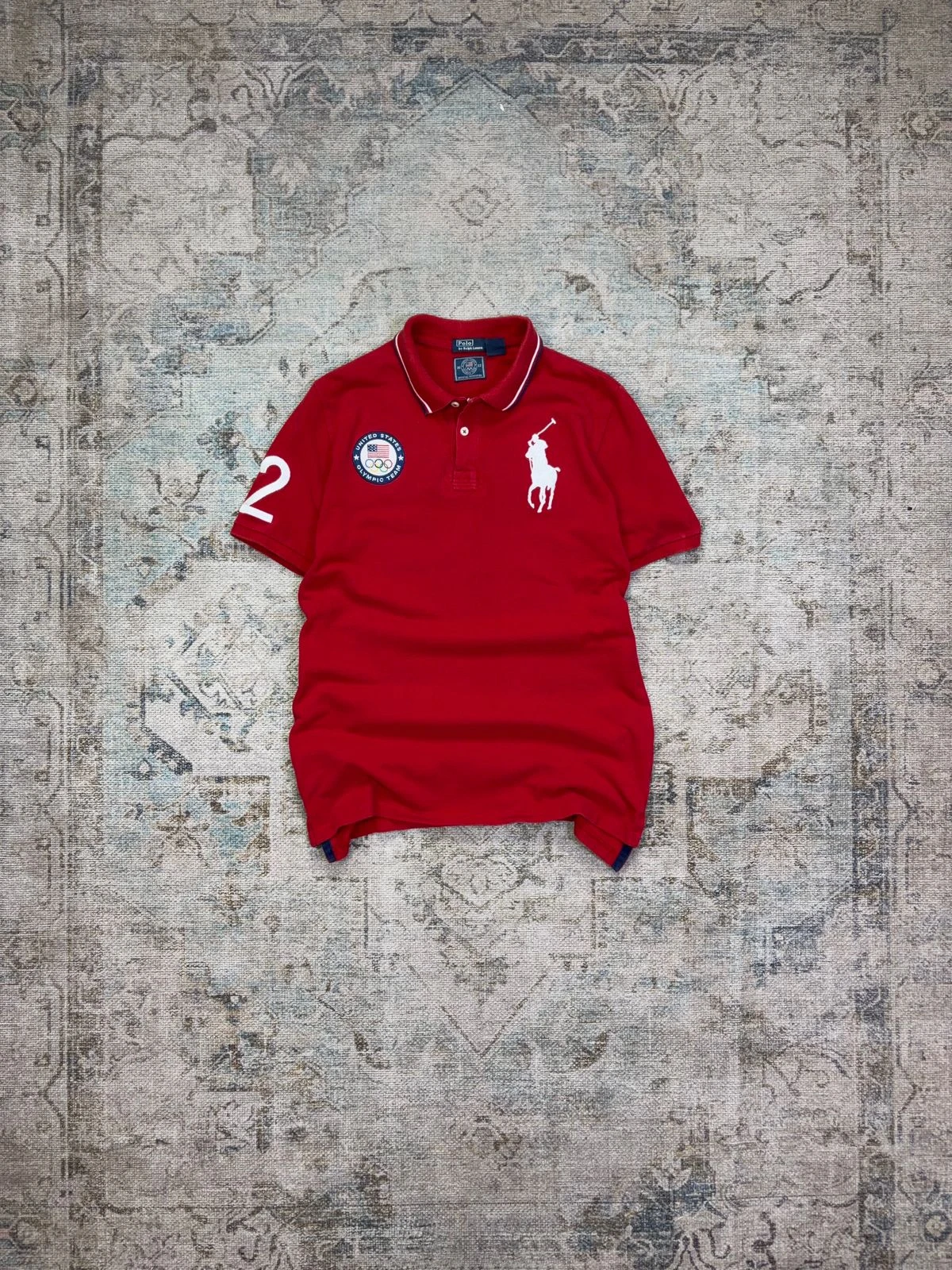 POLO RALPH LAUREN LONDON 2012 OLYMPIC TEAM POLO SHIRT 7