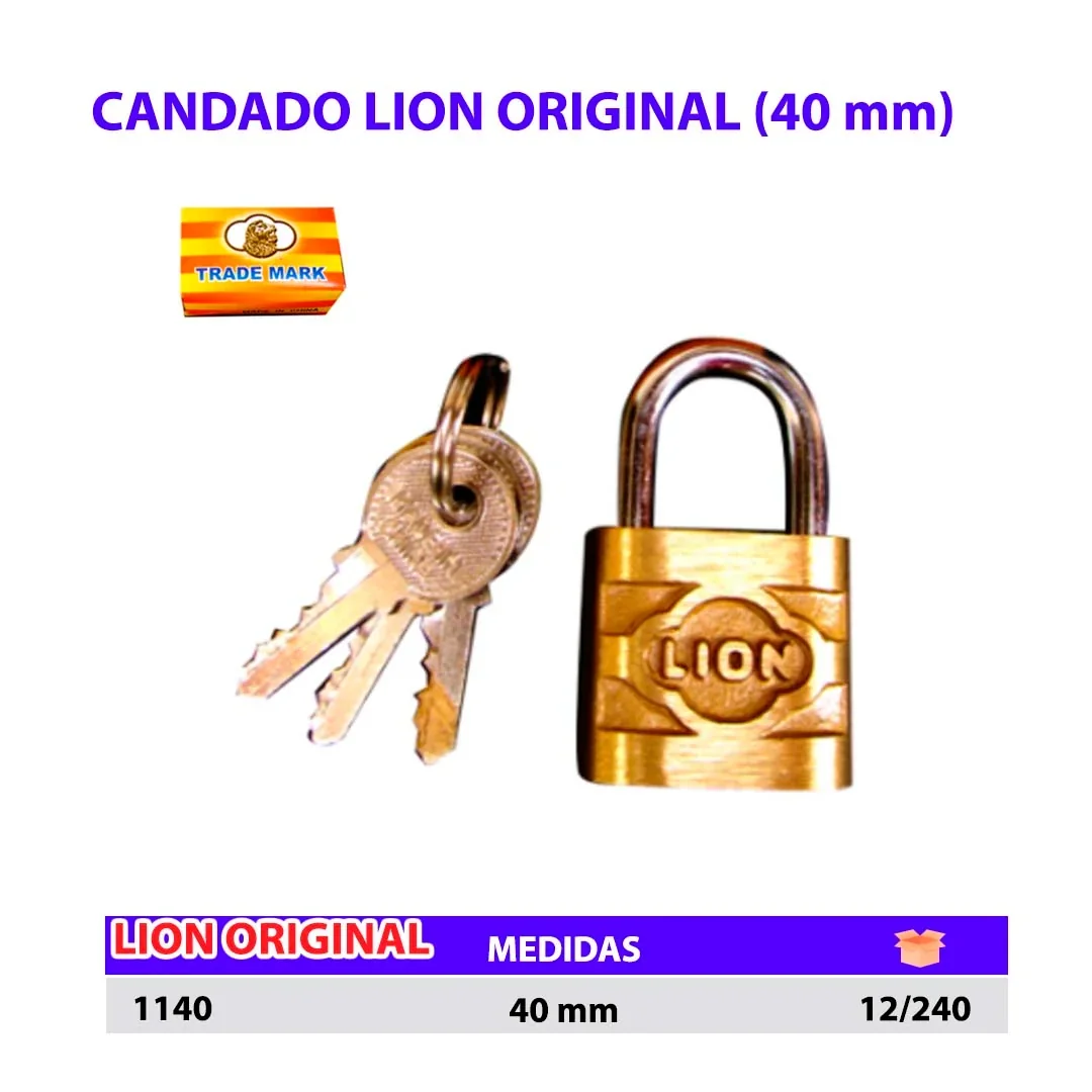 CANDADO LION Original 40 MM **