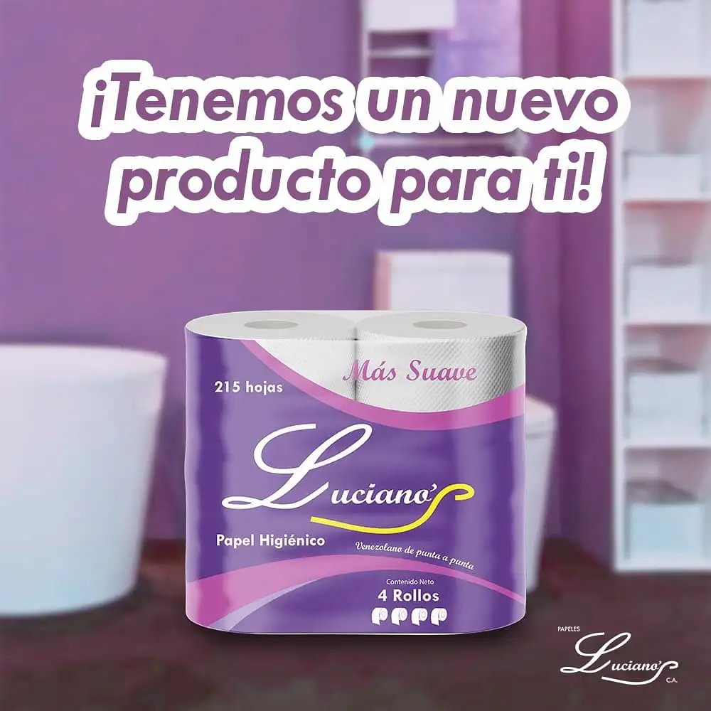 Papel Luciano 4 Rollos 