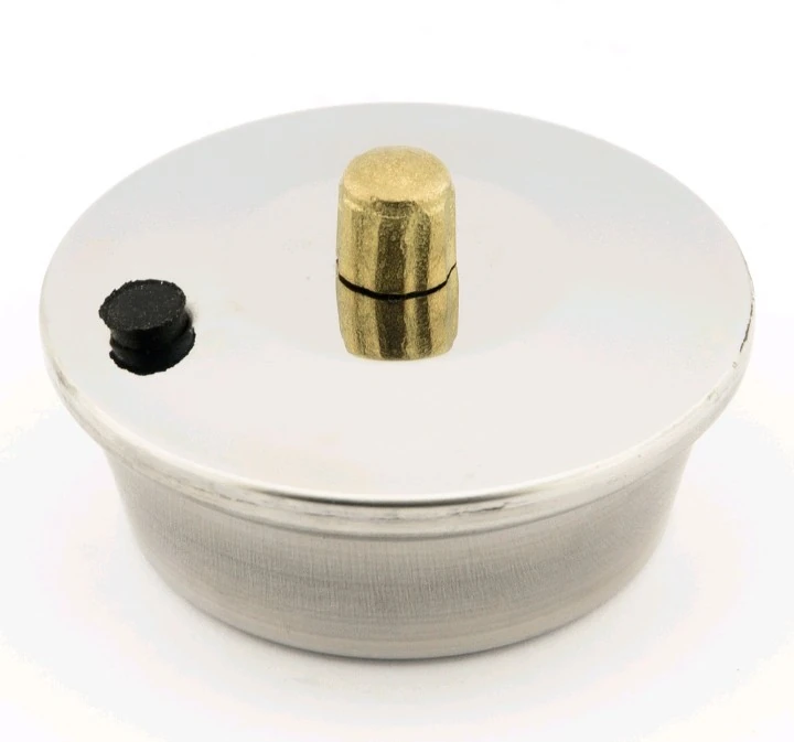 LAMPARA DE ALCOHOL ACERO INOXIDABLE 