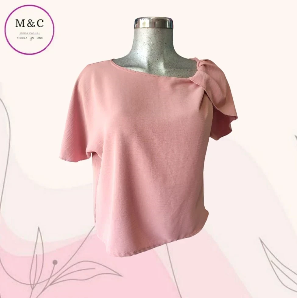 Blusa casual sin mangas