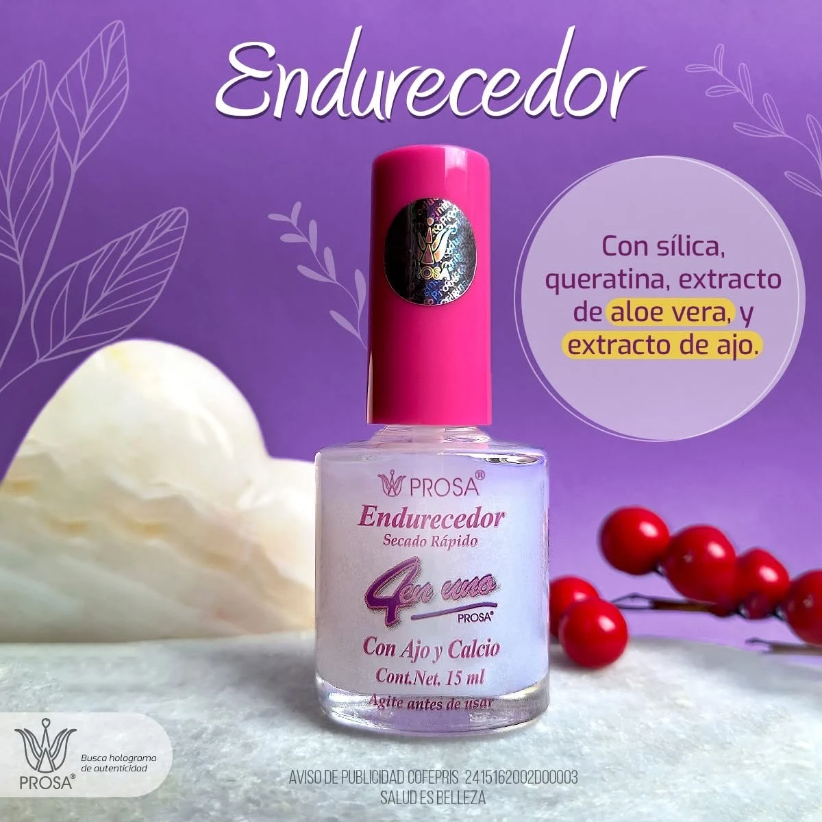 Endurecedor ajo PROSA 3