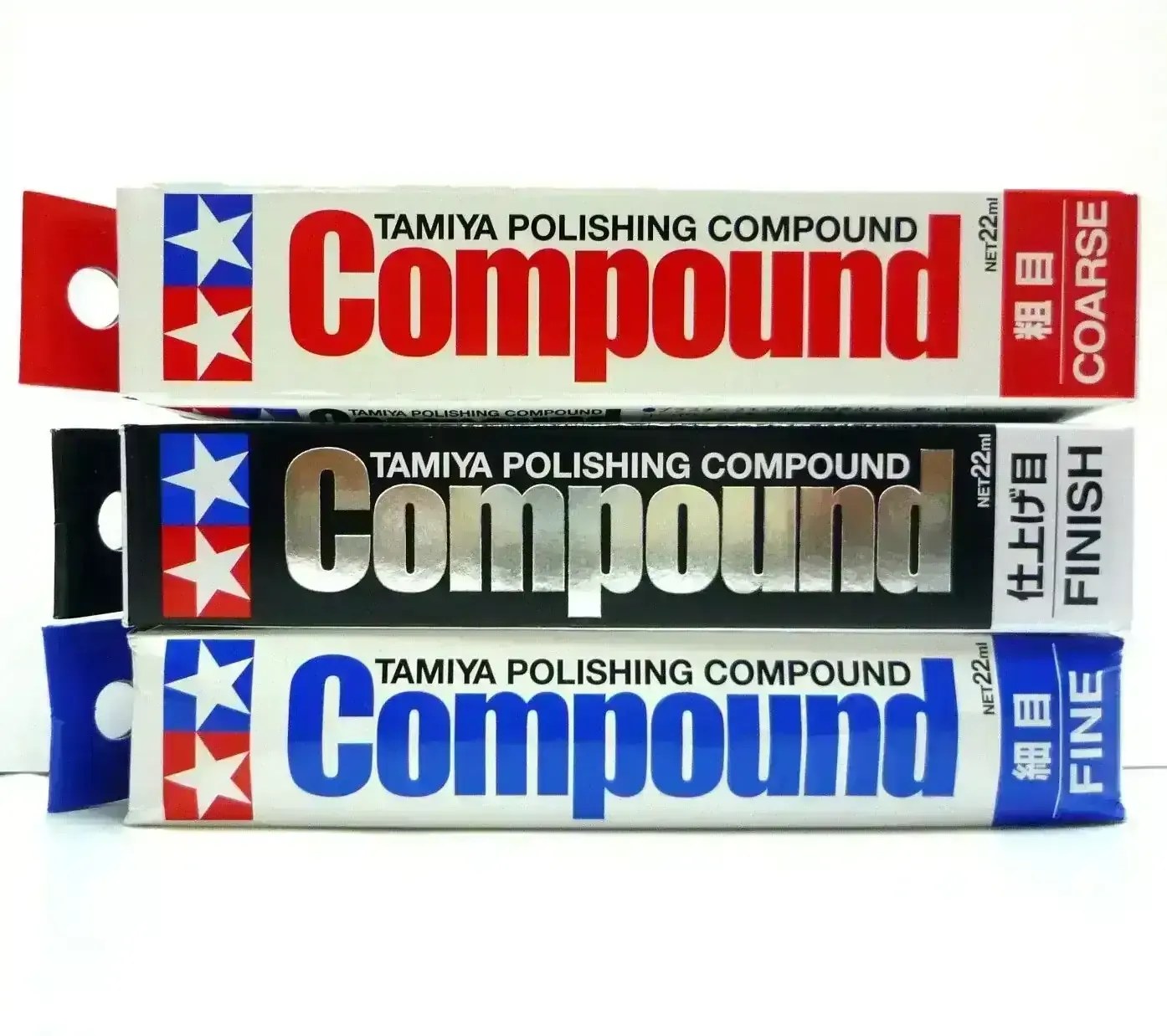 Tamiya Polishing Compound COMBO SET 