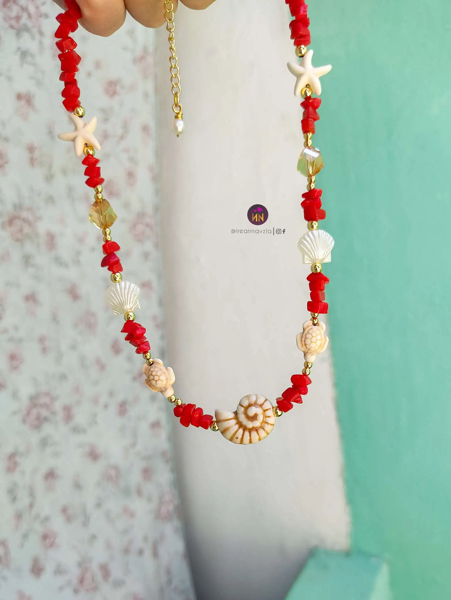 Collar marino con piedras 3