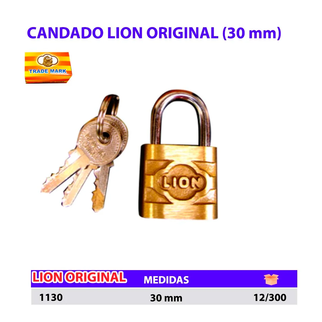 CANDADO LION Original 30 MM 