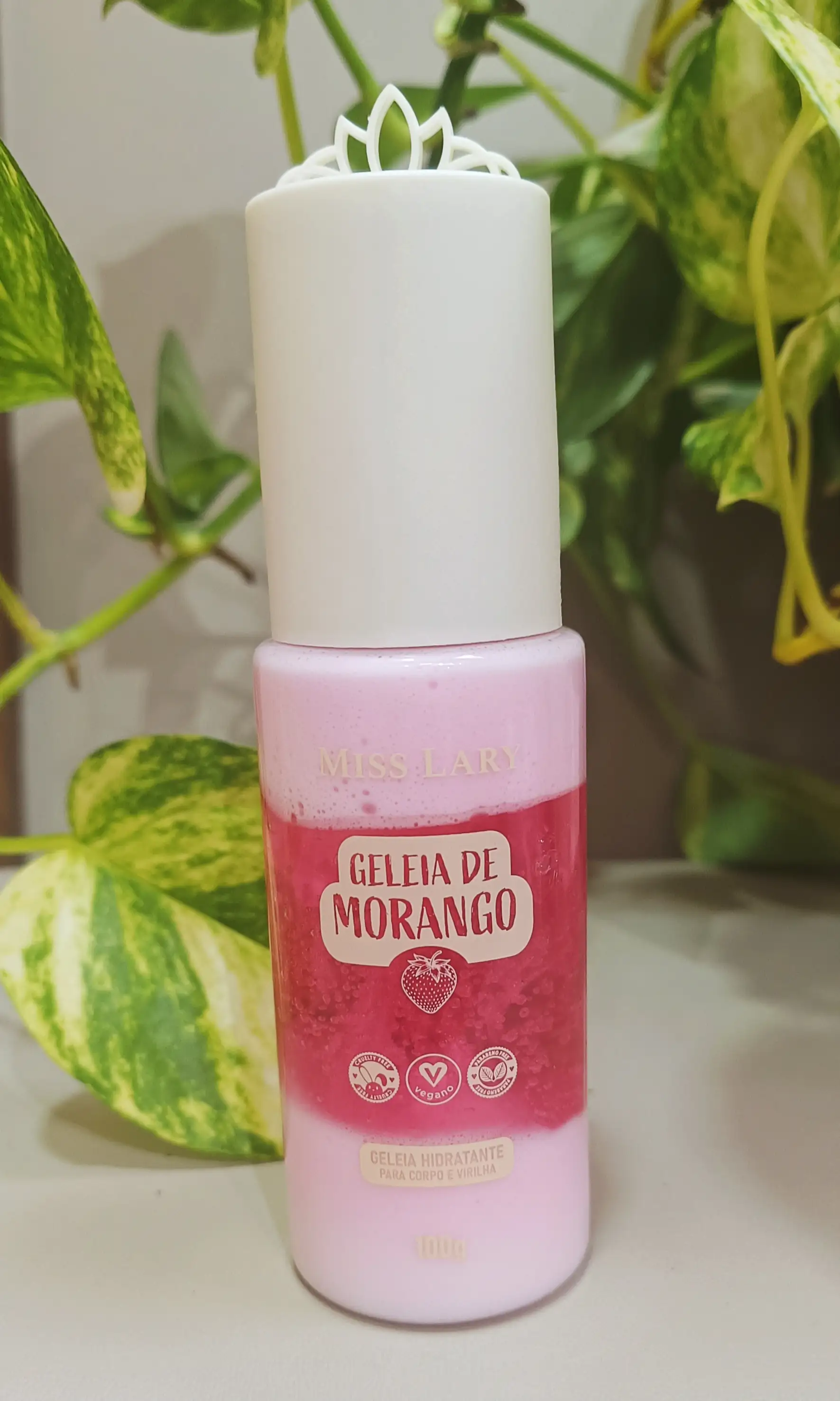 Gel hidratante corpo e virilha Morango 3