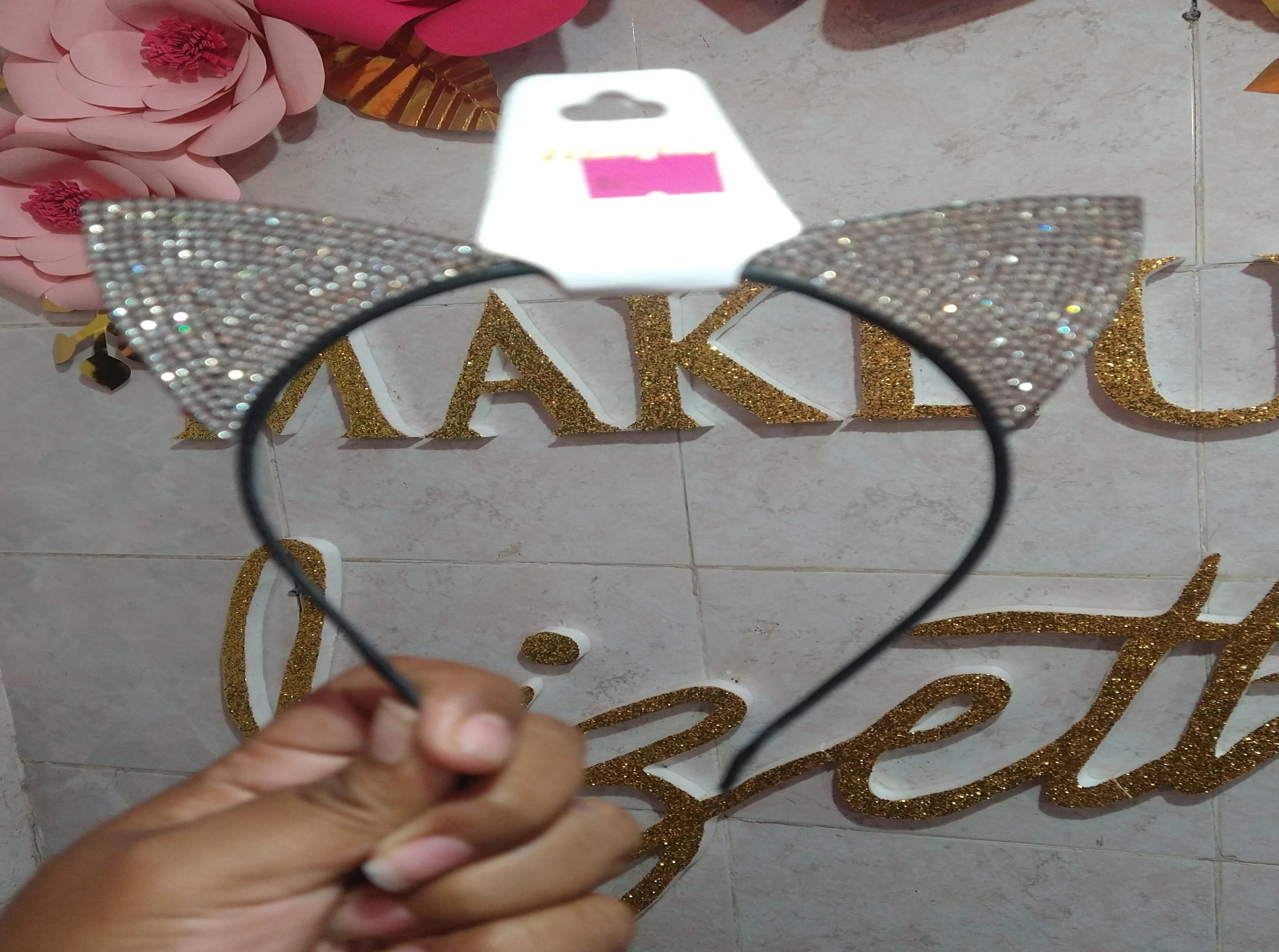 Diadema brillos 2