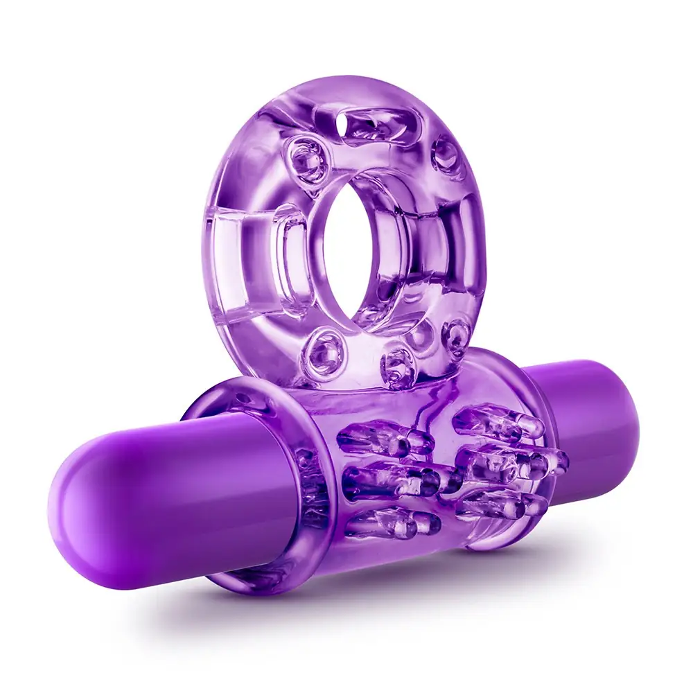 Play With Me – Couples Play – Vibrating Cock Ring – Purple 3