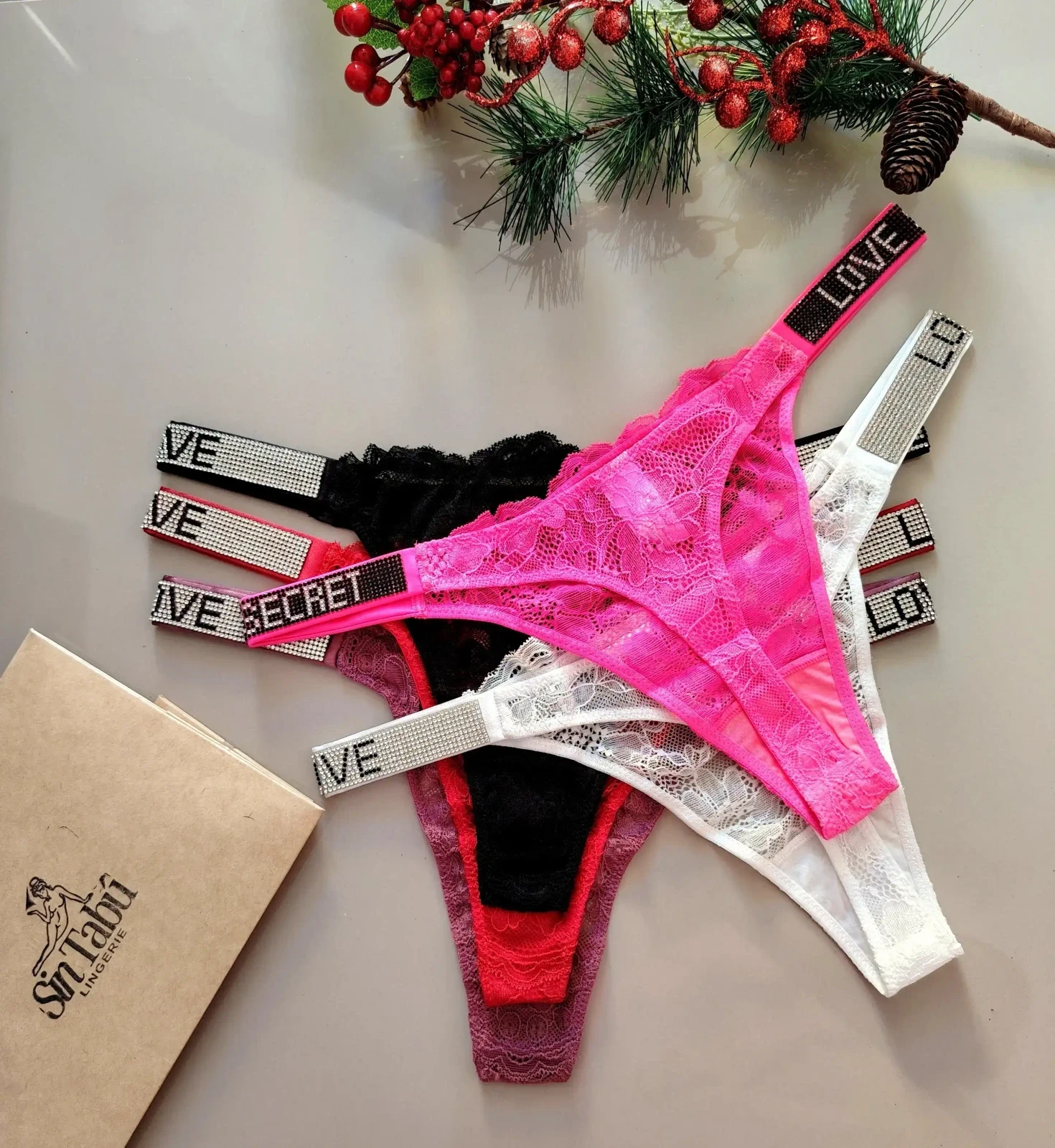 Tanga Estilo V (M)  (5 piezas)  2