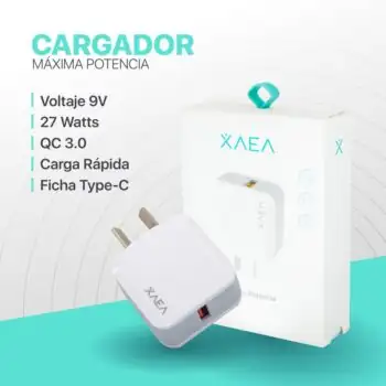 Cargador xaea premiun tipo c